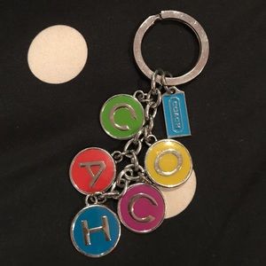 Coach Keychain